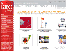 Tablet Screenshot of lelabographique.fr